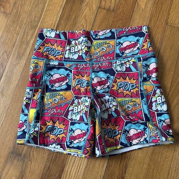 Constantly Varied Gear Shorts Women's Medium Knockout Comic Squats Approved - Picture 2 of 5